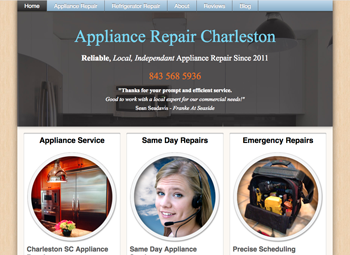 ApplianceRepair-Charleston.net Screen Shot